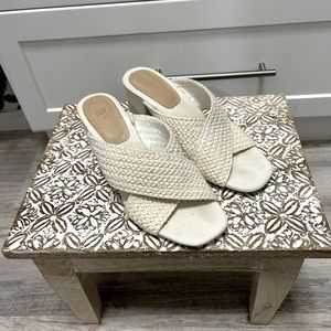 H&M Crochet Mules Woven Sandals